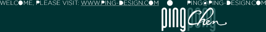 Welcome, please visit: ping-design.com